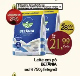 Cometa Supermercados Leite em pó BETÂNIA oferta