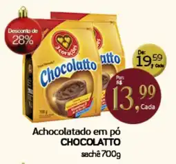 Cometa Supermercados Achocolatado em pó CHOCOLATTO oferta