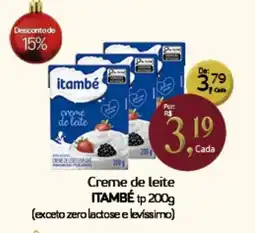 Cometa Supermercados Creme de leite ITAMBÉ tp oferta