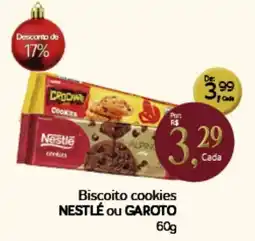 Cometa Supermercados Biscoito cookies NESTLÉ OU GAROTO oferta