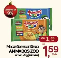 Cometa Supermercados Macarrão instantaneo ANIMADOS ZOO oferta