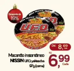 Cometa Supermercados Macarrão instantaneo NISSIN UFO yakissobe (came) oferta