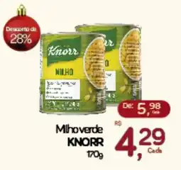 Cometa Supermercados Milho verde KNORR oferta