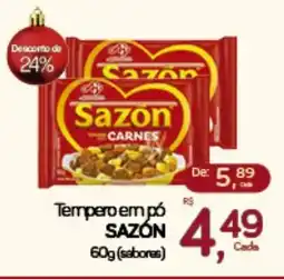 Cometa Supermercados Tempero em pó SAZÓN oferta