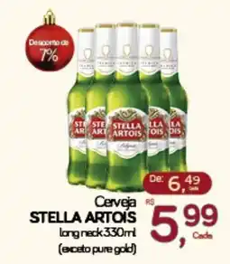Cometa Supermercados Cerveja STELLA ARTOIS long neck oferta