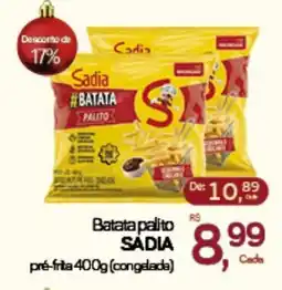 Cometa Supermercados Batata palito SADIA oferta