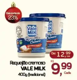 Cometa Supermercados Requejão cremoso VALE MILK oferta