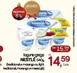 Cometa Supermercados logurte grego NESTLE oferta