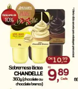 Cometa Supermercados Sobremesa lácteaCade 850g (morango ou baunilha) CHANDELLE oferta