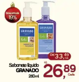 Cometa Supermercados Sabonete líquido GRANADO oferta