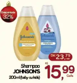 Cometa Supermercados Shampoo JOHNSON'S oferta