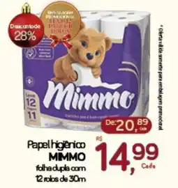 Cometa Supermercados Papel higiênico MIMMO oferta