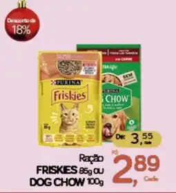 Cometa Supermercados Ração FRISKIES ou DOG CHOW oferta