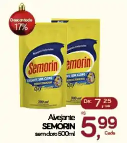 Cometa Supermercados Alvejante SEMORIN sem cloro oferta