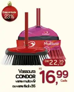 Cometa Supermercados Vassoura CONDOR oferta