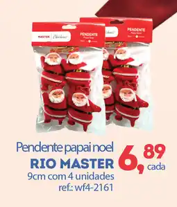 Cometa Supermercados Pendente papai noel RIO MASTER oferta