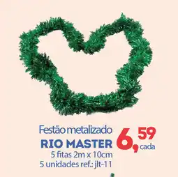 Cometa Supermercados Festão metalizado RIO MASTER oferta