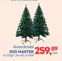 Cometa Supermercados Árvore de natal RIO MASTER oferta