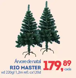 Cometa Supermercados Árvore de natal RIO MASTER oferta