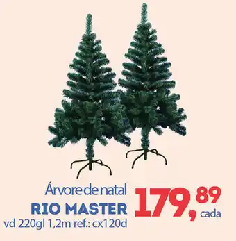Cometa Supermercados Árvore de natal RIO MASTER oferta