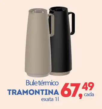 Cometa Supermercados Bule térmico TRAMONTINA exata oferta