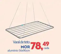 Cometa Supermercados Varal de teto MOR oferta
