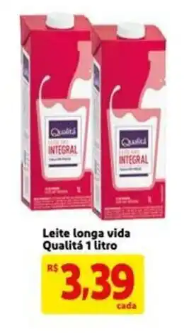 Extra Leite longa vida Qualita 1L oferta