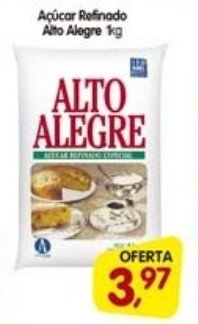 Acucar Refinado Alto Alegre 1kg