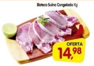Cercadão Bisteca Suina Congelada 1kg oferta