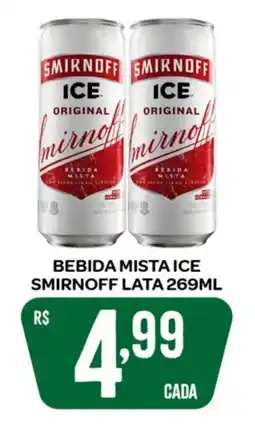 Atacadão Dia a Dia Bebida mista ice smirnoff lata oferta