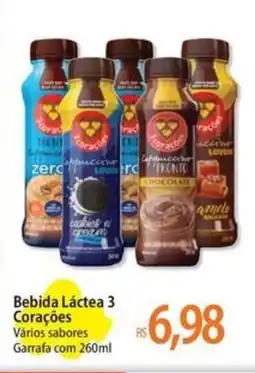 Atacadão Bebida Láctea 3 Corações oferta
