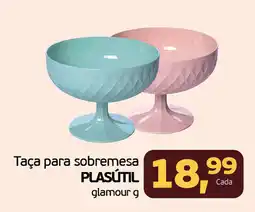 Cometa Supermercados Taça para sobremesa PLASÚTIL glamour g oferta