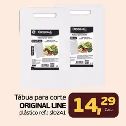 Cometa Supermercados Tábua para corte ORIGINAL LINE plástico oferta