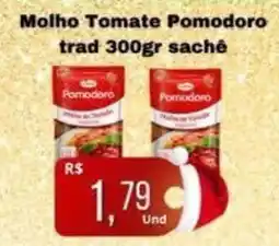 Supermercados Pague Menos Molho Tomate Pomodoro trad sachê oferta