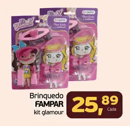 Cometa Supermercados Brinquedo FAMPAR kit glamour oferta