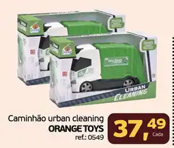 Cometa Supermercados Caminhão urban cleaning ORANGE TOYS oferta