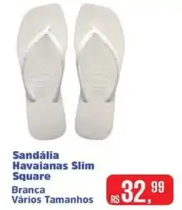 Supermercados Mateus Sandália Havaianas Slim Square oferta