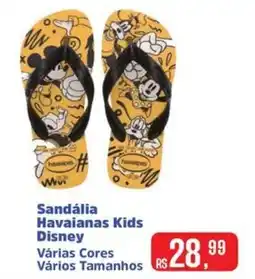 Supermercados Mateus Sandália Havaianas Kids Disney oferta