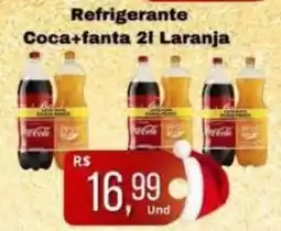 Supermercados Pague Menos Refrigerante Coca+fanta Laranja oferta