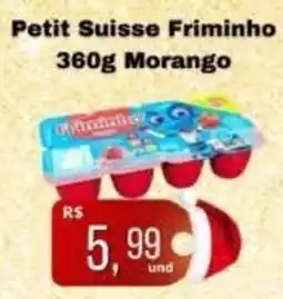 Supermercados Pague Menos Petit Suisse Friminho Morango oferta