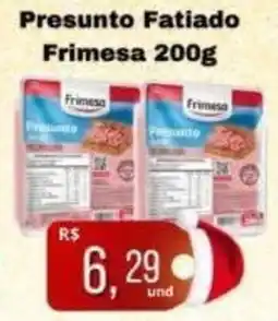 Supermercados Pague Menos Presunto Fatiado Frimesa oferta