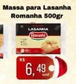 Supermercados Pague Menos Massa para Lasanha Romanha oferta