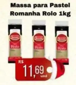 Supermercados Pague Menos Massa para Pastel Romanha Rolo oferta