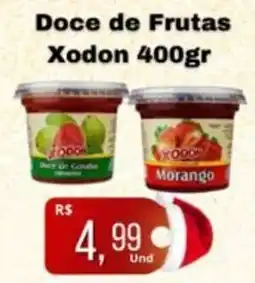 Supermercados Pague Menos Doce de Frutas Xodon oferta