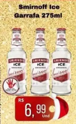 Supermercados Pague Menos Smirnoff Ice Garrafa oferta
