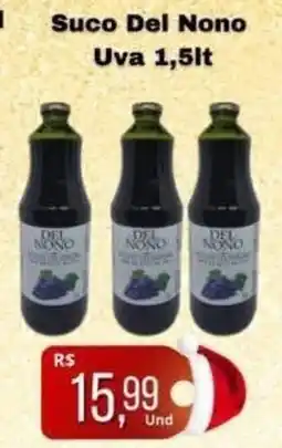 Supermercados Pague Menos Suco Del Nono Uva oferta