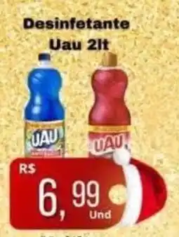 Supermercados Pague Menos Desinfetante Uau oferta