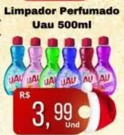 Supermercados Pague Menos Limpador Perfumado Uau oferta