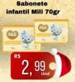 Supermercados Pague Menos Sabonete infantil Mili oferta
