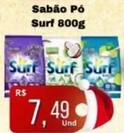 Supermercados Pague Menos Sabão Pó Surf oferta